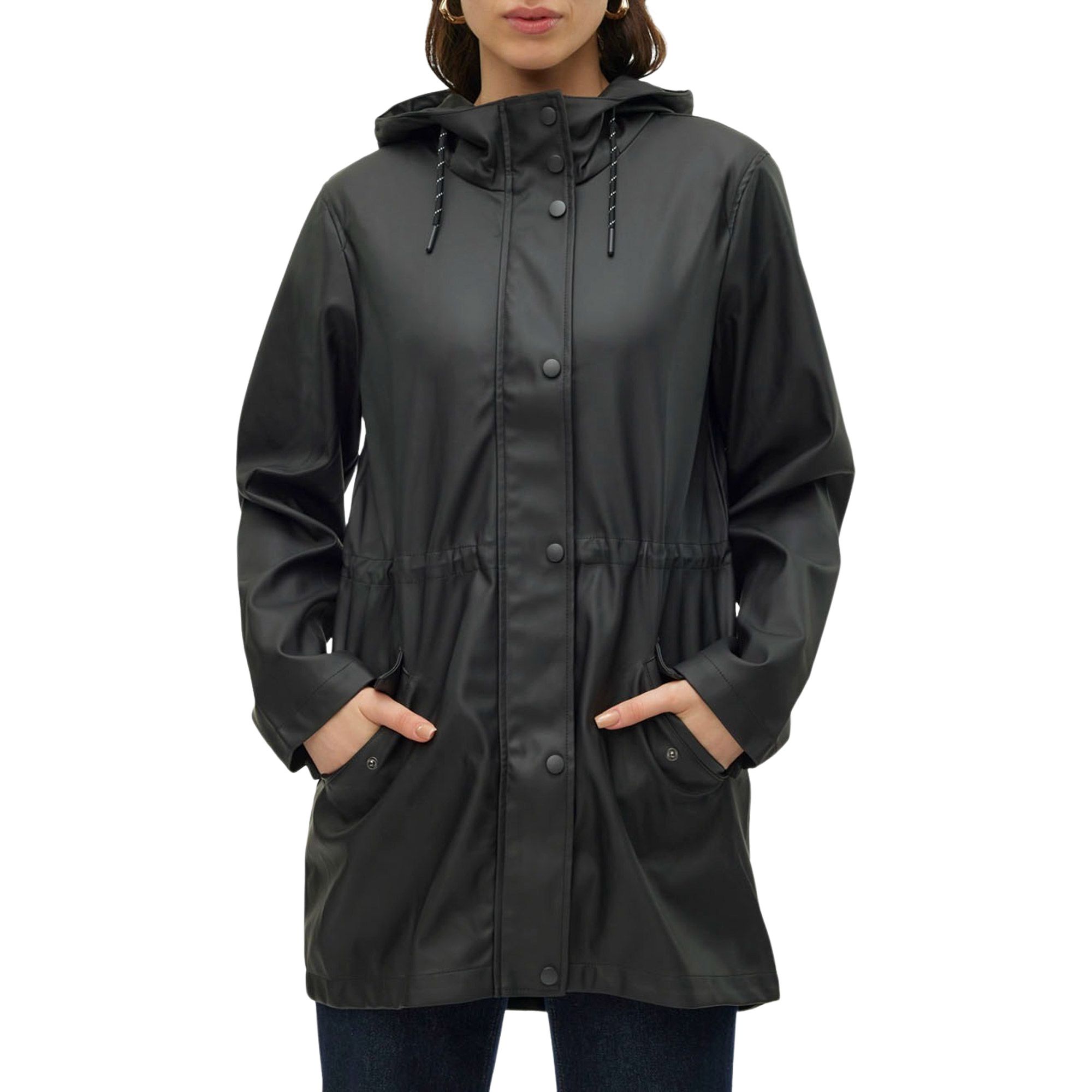 Vero Moda Malou Coated Jas Dames | PlutoSport